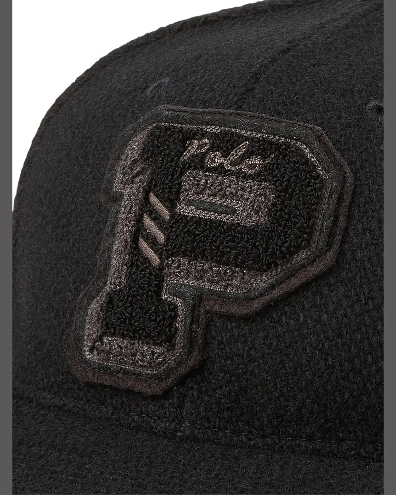 Ralph Lauren Men Baseline Logo Baseball Cap Black Accessories > Beanies & Hats Black