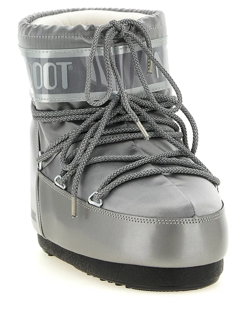 Moon Boot Icon Low Boots — Silver Silver