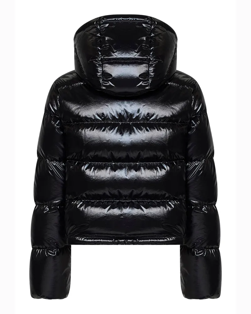 Moncler Women's Short Down Jacket Niveole Black Polyamide Puffer Black