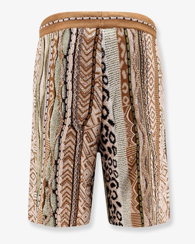Laneus Men's Cotton Blend Bermuda Shorts Multicolor