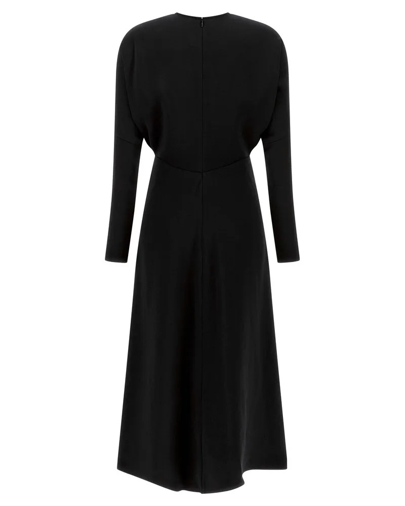 Victoria Beckham Dolman Sleeve Dress — Black Black