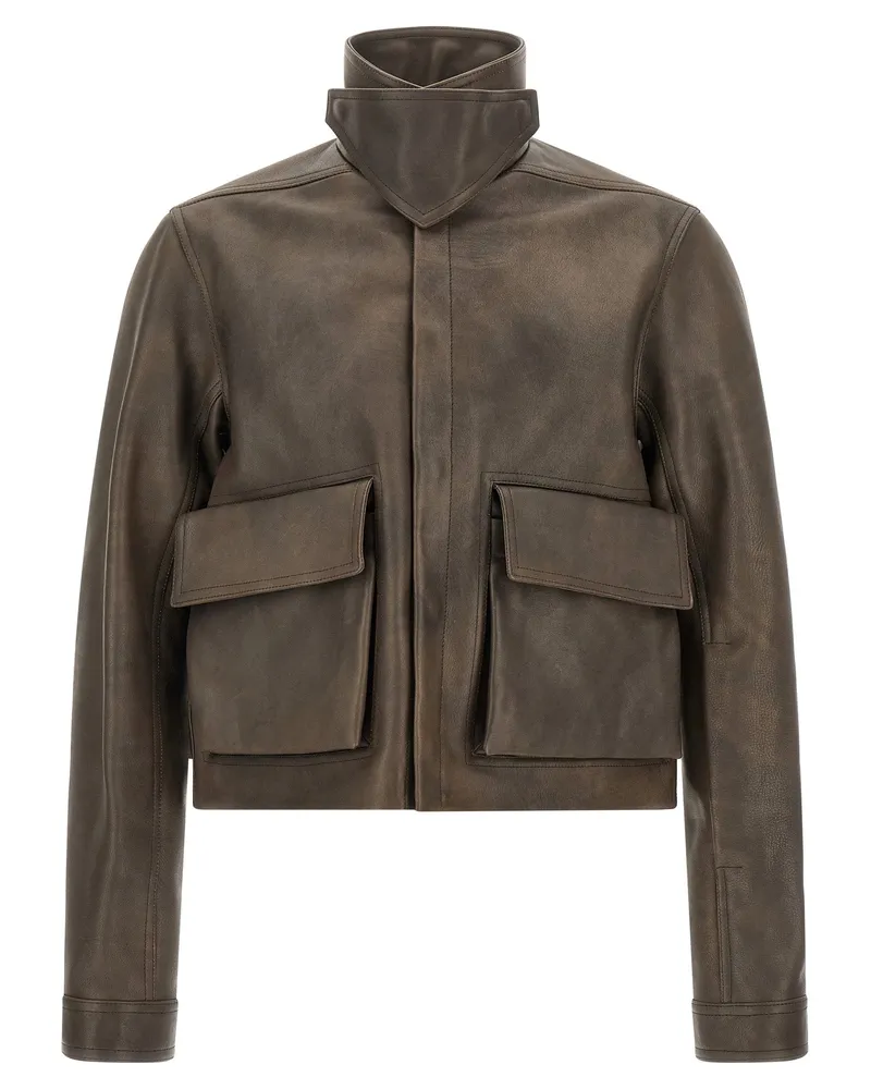 Rick Owens Jacket — Brown Brown