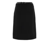 Women's Wool Skirt Black