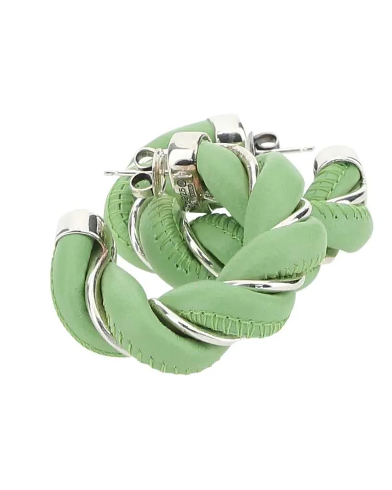 Bottega Veneta 3830 Orecchini Earrings Green