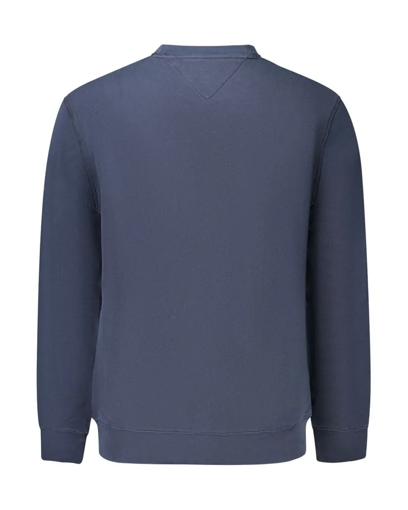 Tommy Hilfiger Signature Embroidery Sweatshirt — Blue Blue