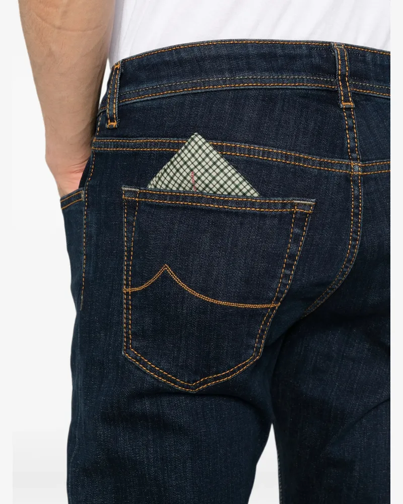 Jacob Cohën Men's Five-Pocket Jeans Aw26 M Blue