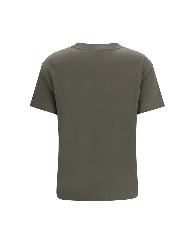 Brunello Cucinelli Cotton Jersey T-Shirt — Gray Gray