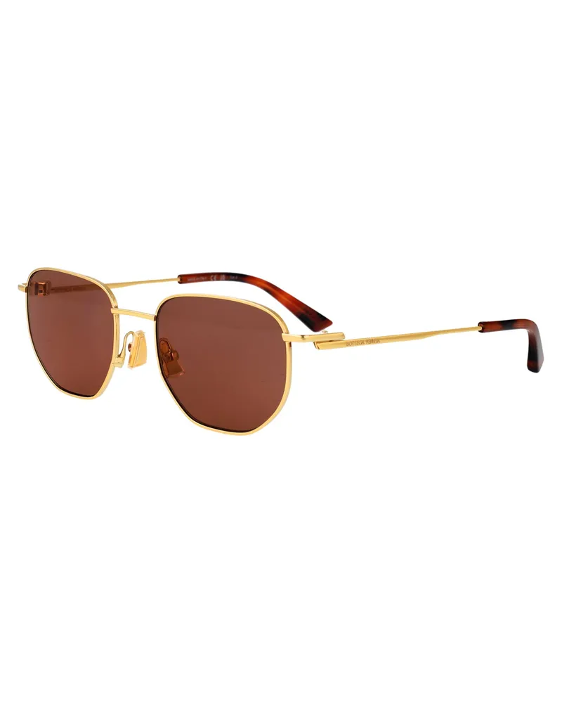 Bottega Veneta BV1301S Sunglasses — Gold Gold