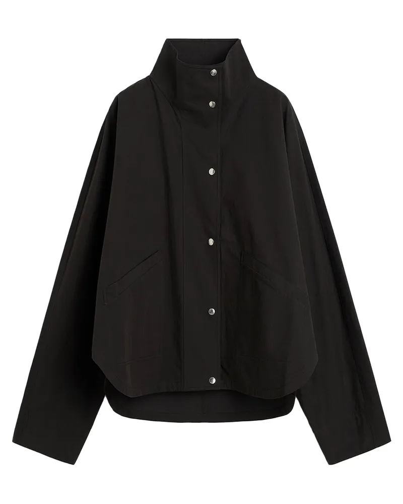 Totême Summer Parachute Jacket — Black Black