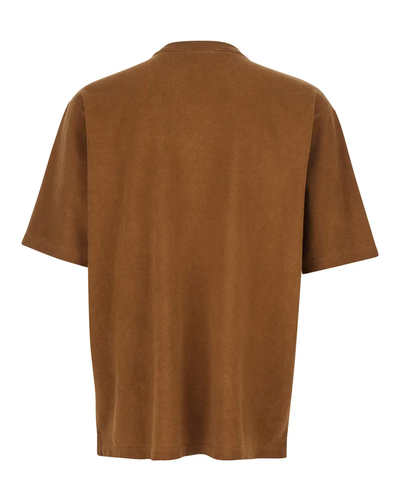 Dsquared2 Logo-Print T-Shirt — Brown Brown
