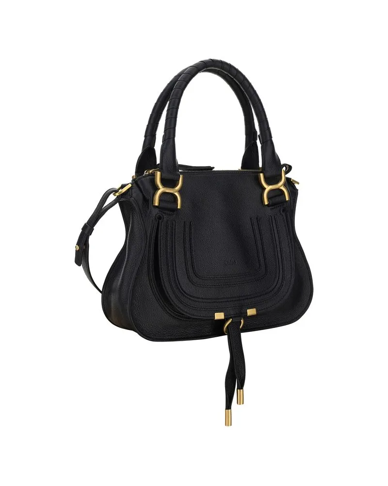 Chloé Women's Black Calf Leather Bos Taurus Handbag Bag Black