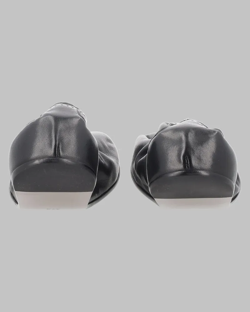Maison Margiela Numeric Anatomic Ballet Flat — Black Black