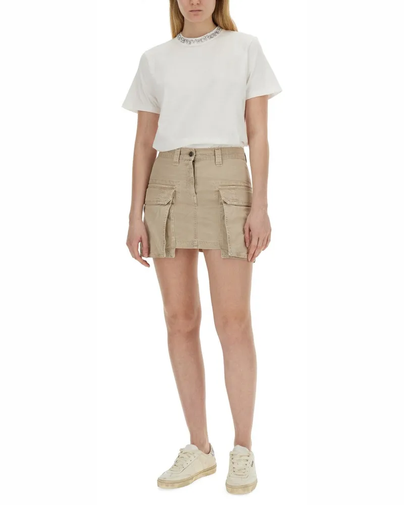 Golden Goose Jersey T-Shirt — White White
