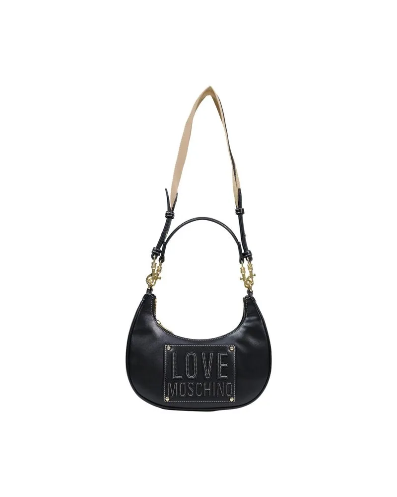 Moschino Women's Black Polyethylene Handbag Bag Black