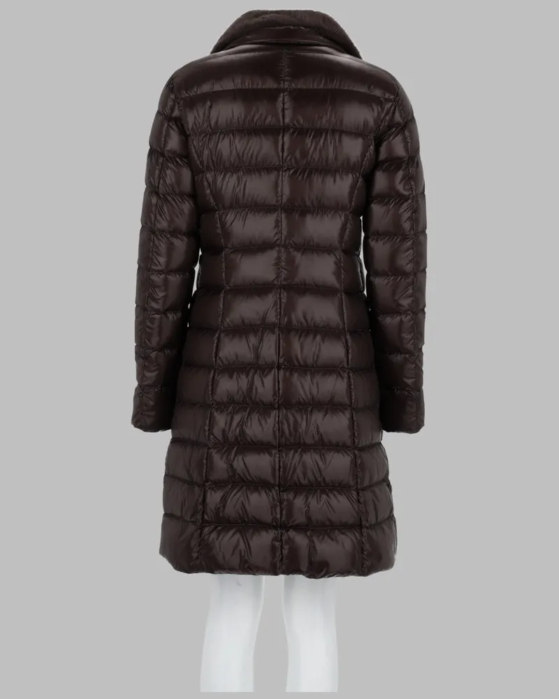 Herno Padded Polyamide Down Jacket — Brown Brown