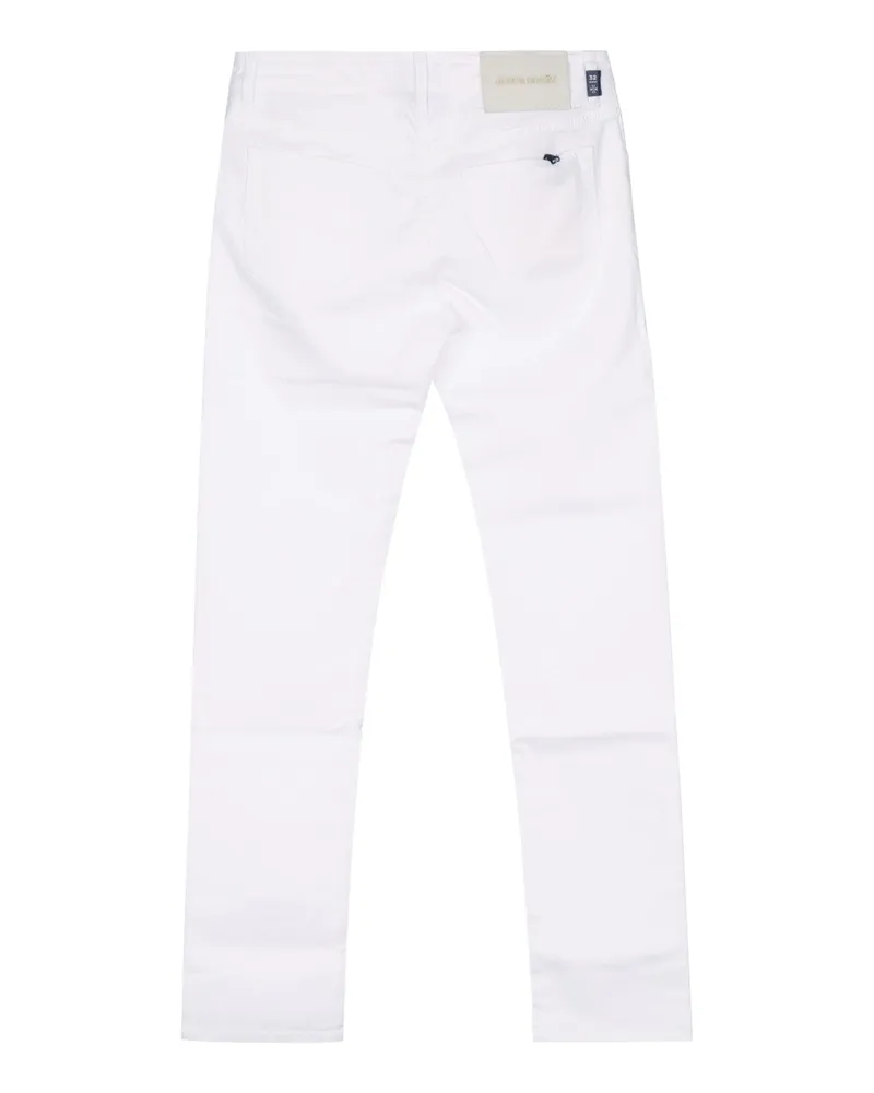 Jacob Cohën Men's Pantalone Opticalwhite Pantaloni Trousers White