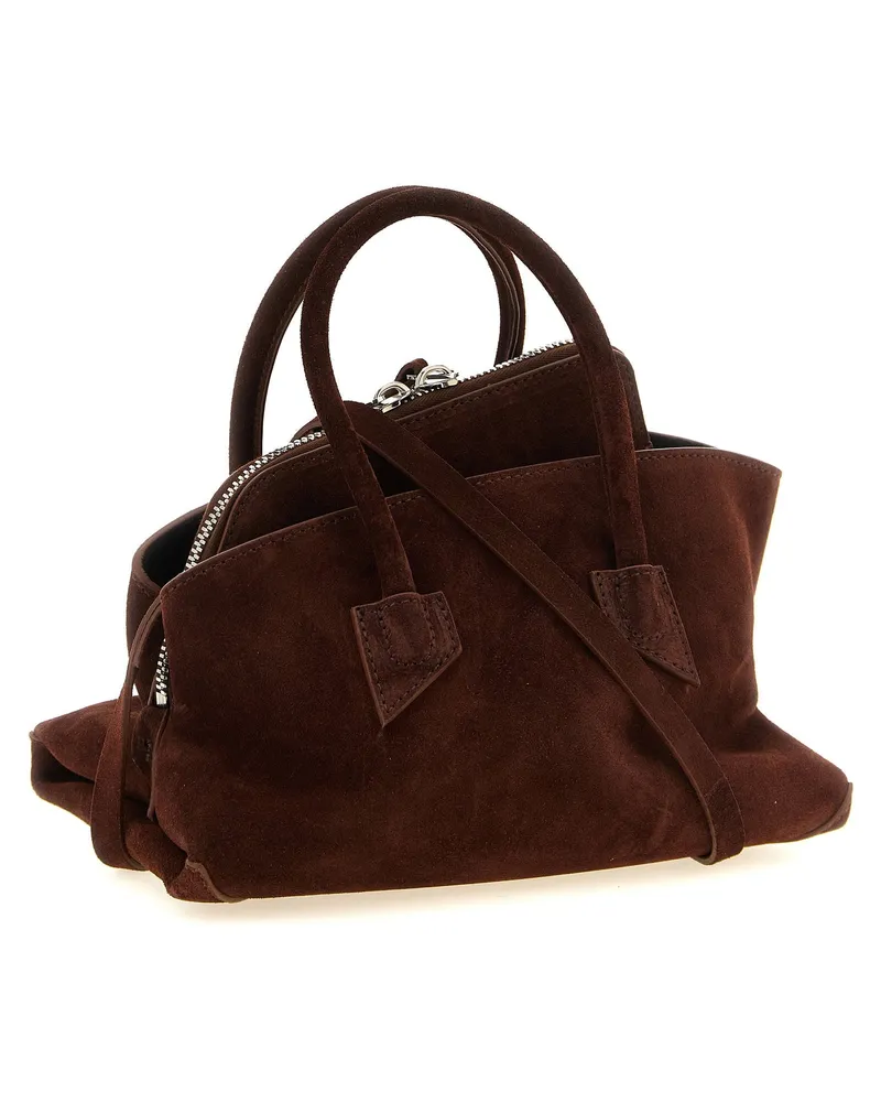 ATTICO La Passeggiata Shoulder Bag — Brown Brown