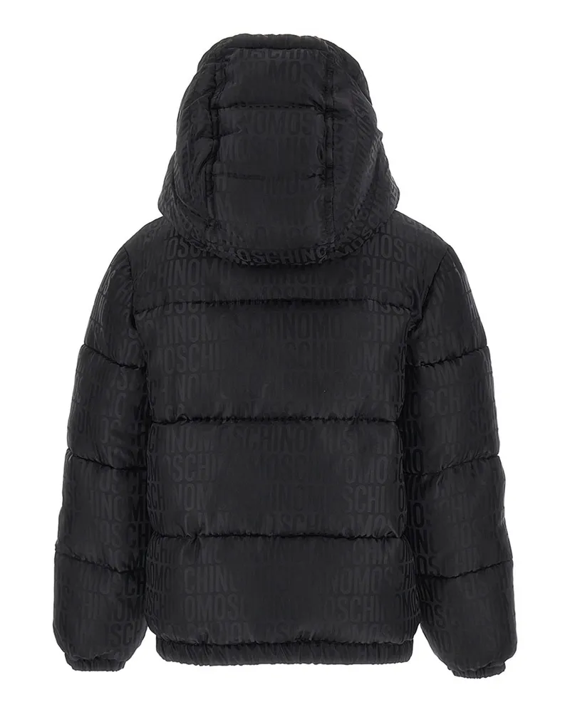 Moschino Lightweight Polyamide Jacket — Black Black