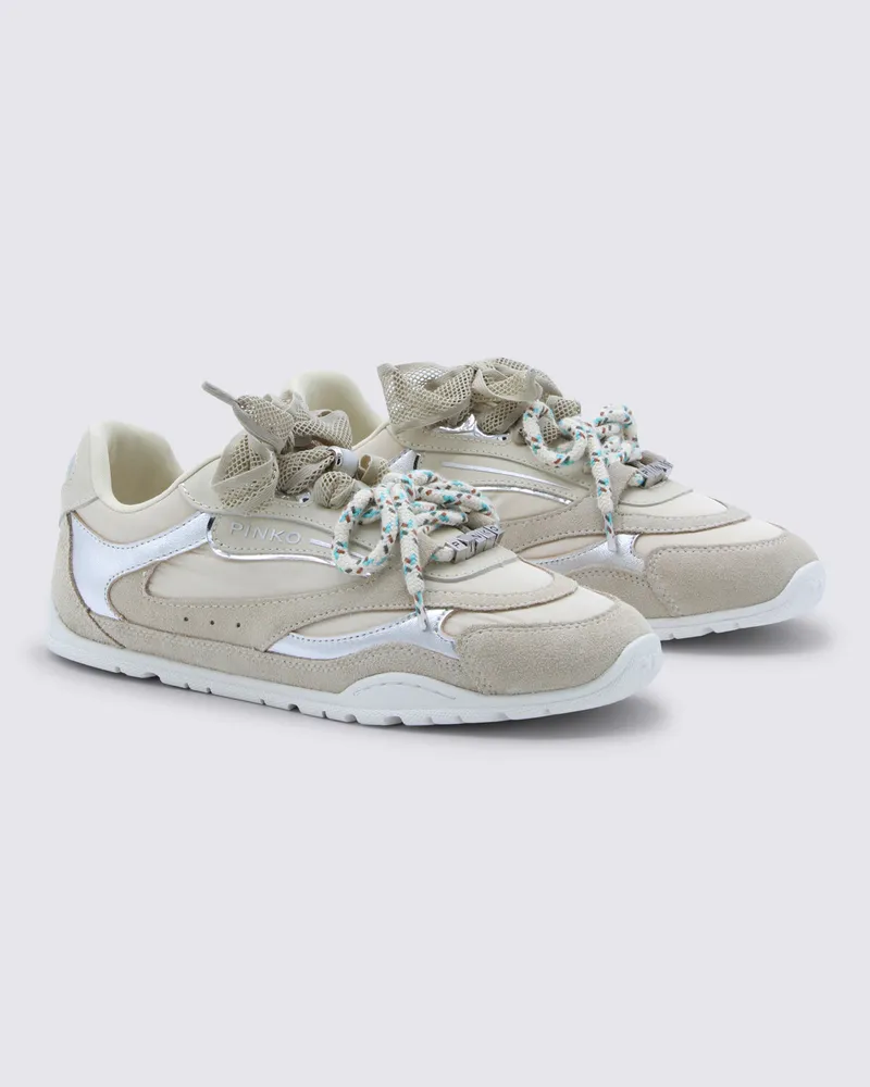 Pinko Women's Sneakers Corda _cover Tex-Le Sole El Tex/le Beige
