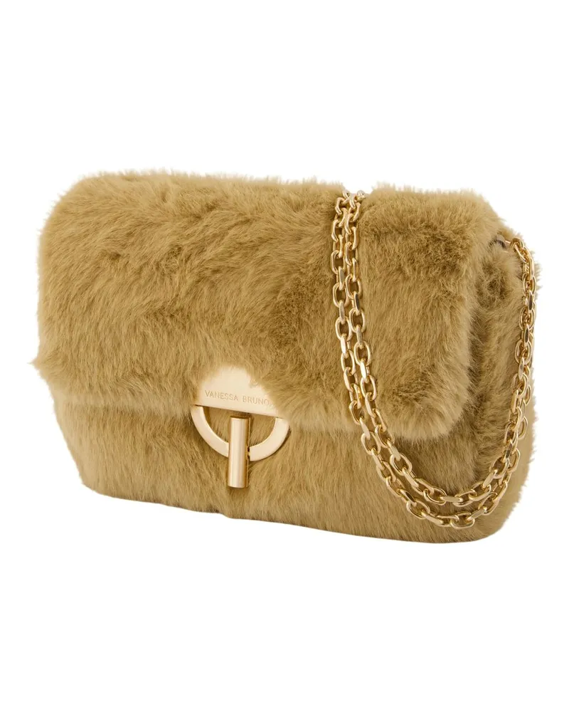 Vanessa Bruno Women's Moon Moyen Shoulder Bag -  Synthetic Beige Shoulder-Hobo-Bags Beige