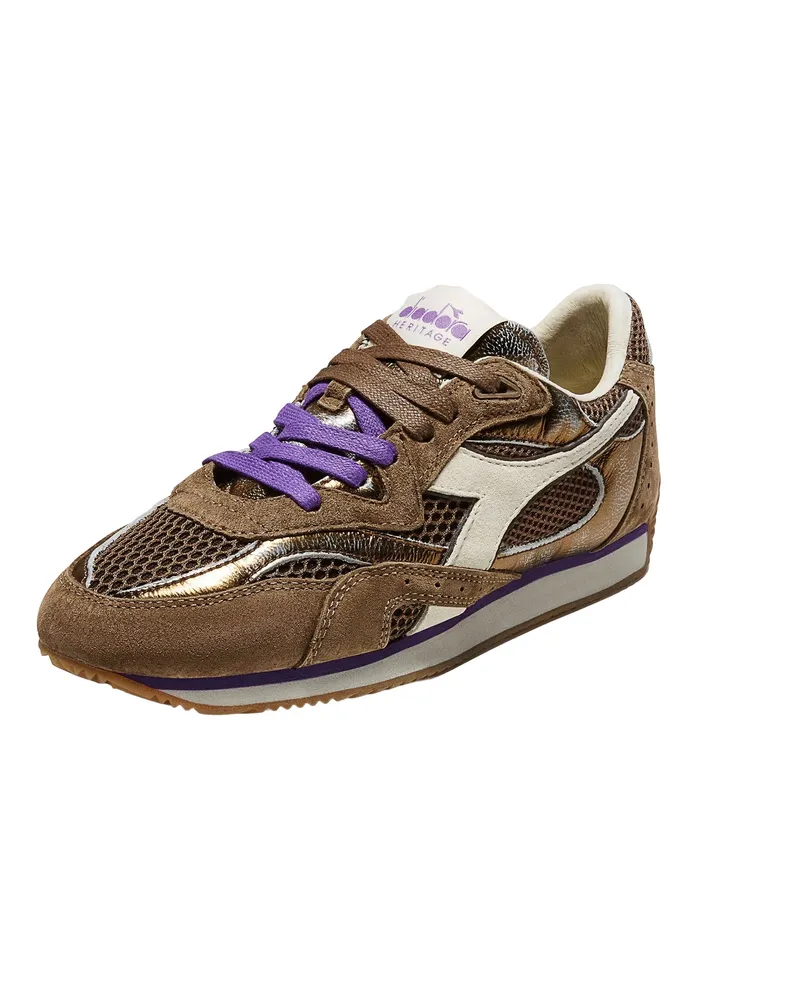 Diadora Equipe Revenge Sneaker — Brown Brown