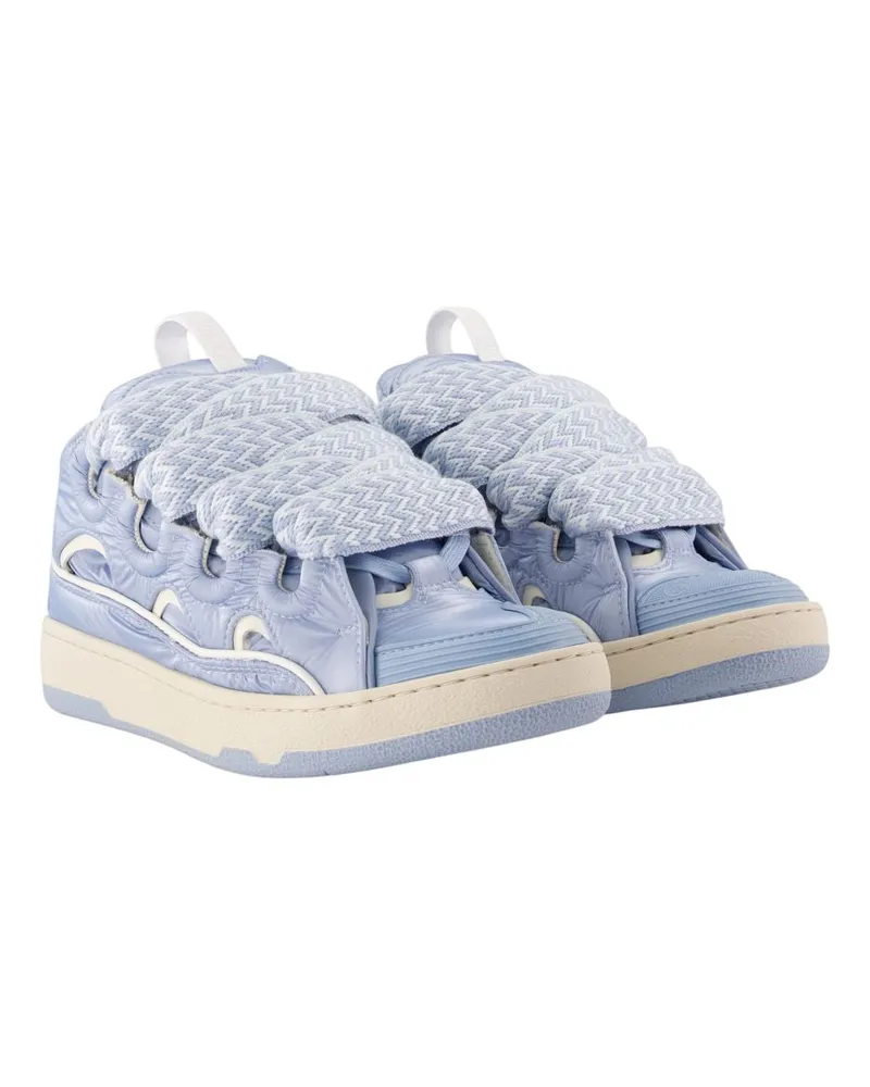Lanvin Women's Curb Trainers -  Synthetic Purple Shoes Sneakers Purple
