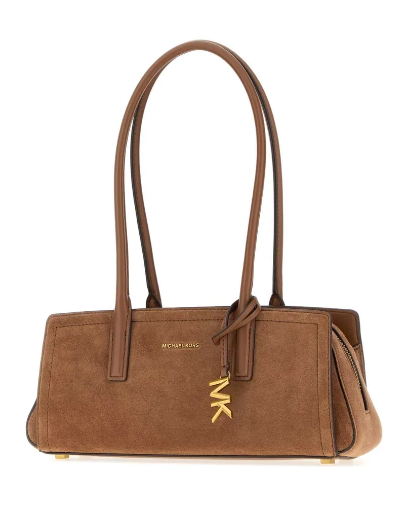Michael Kors Women's Shoulder Bag Brown Suede Brown
