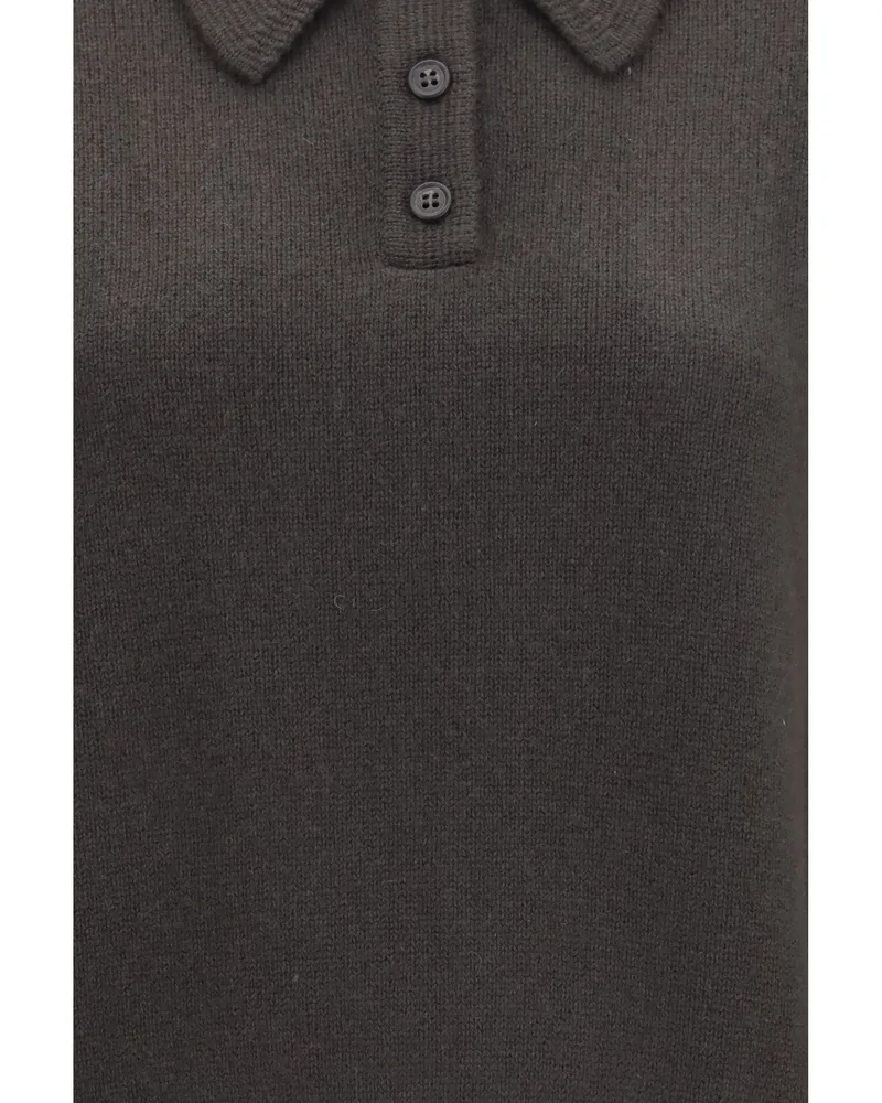 Lisa Yang Women's Cashmere Sweater Etta Dark Fern Green