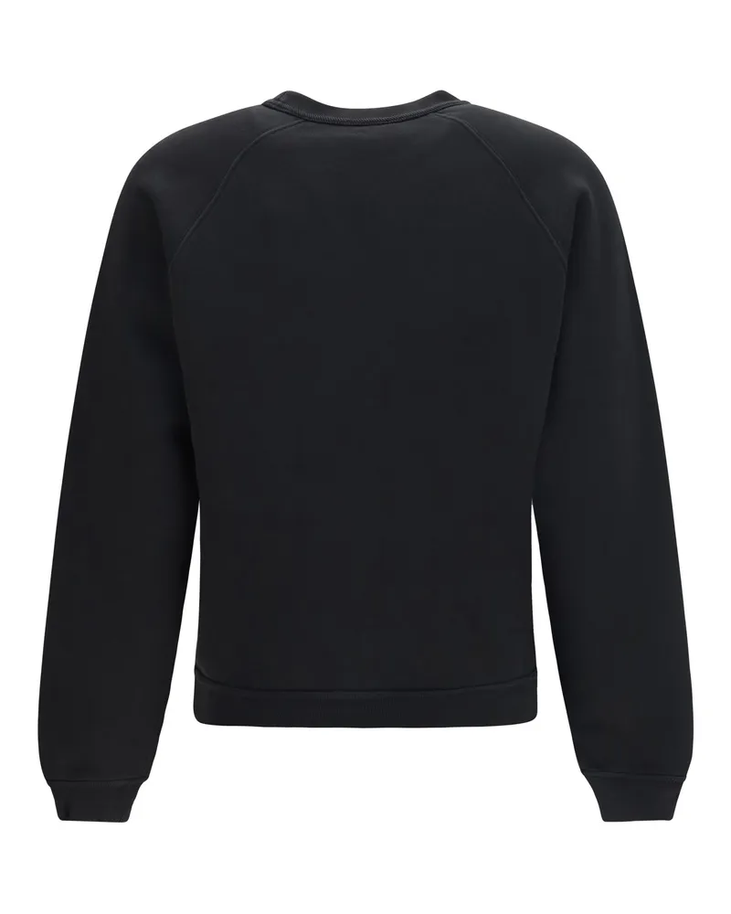 Kenzo Women's Cotton Sweatshirt Tulip Black Sweatshirts Sweater Black