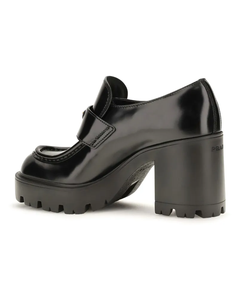 Prada Women's Loafer Shoes Nero Loafers Nero