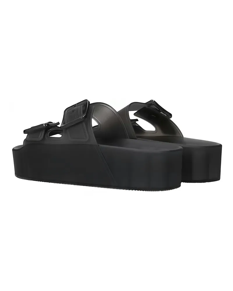 Balenciaga Women's Mallorca Platform Sandals Black Shoes Black