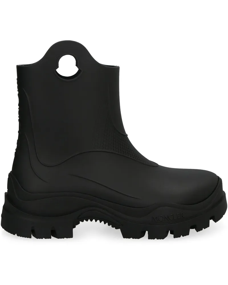 Moncler Women's Boots Misty Black Polyester Black