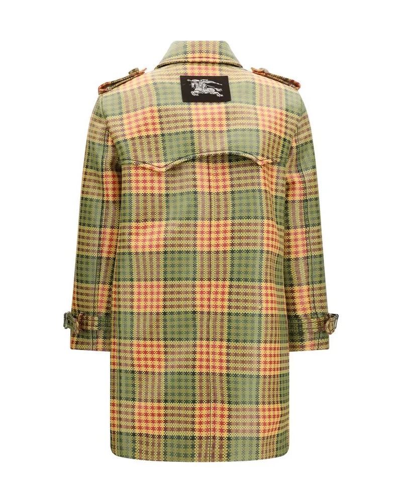 Burberry Women's Multicolor Polyester Trench Coat Clothing Multicolor