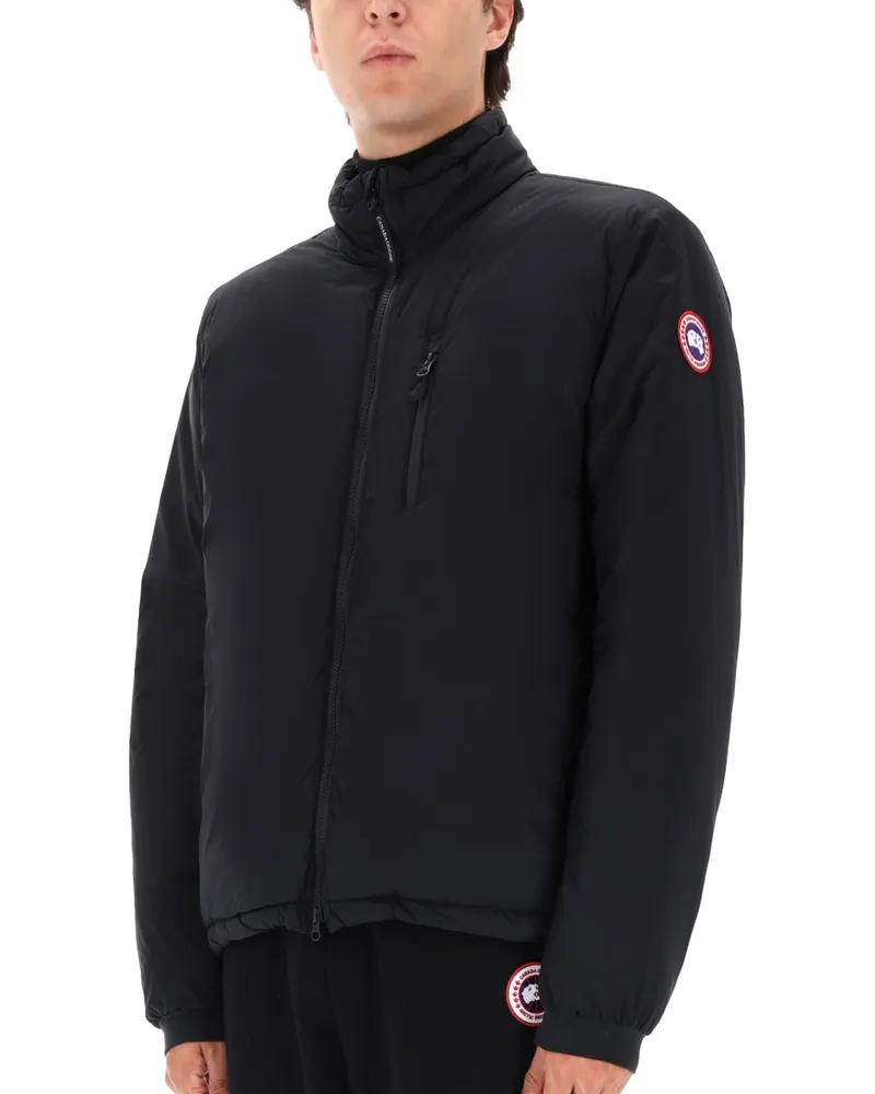 Canada Goose Men's Down Jacket Lodge Black Polyamide Black