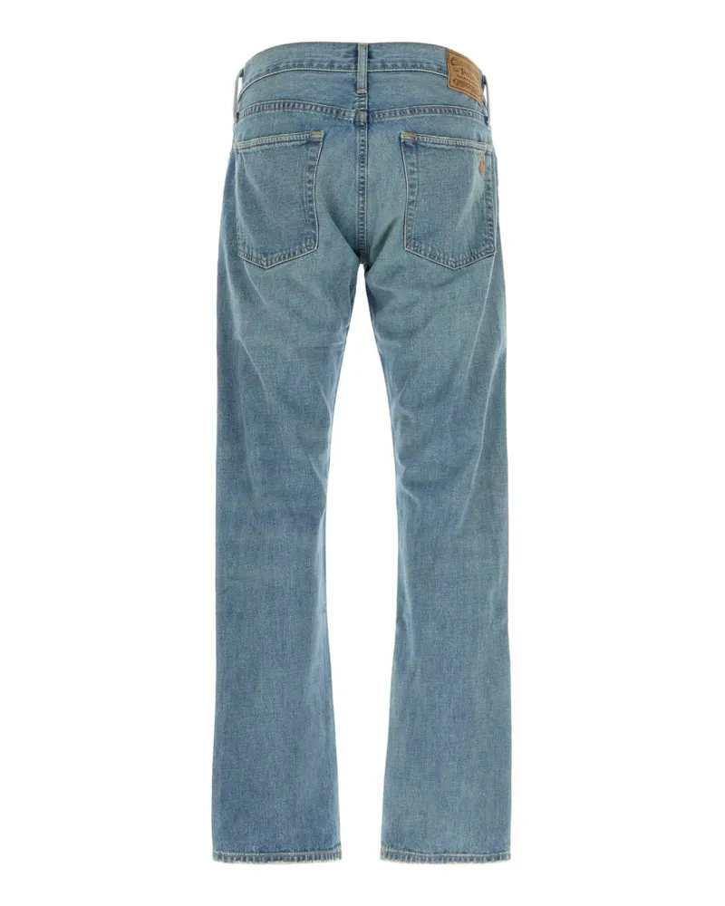 Ralph Lauren Men's Denim Jeans Robinson Exterior: Cotton Pantaloni Trousers Blue