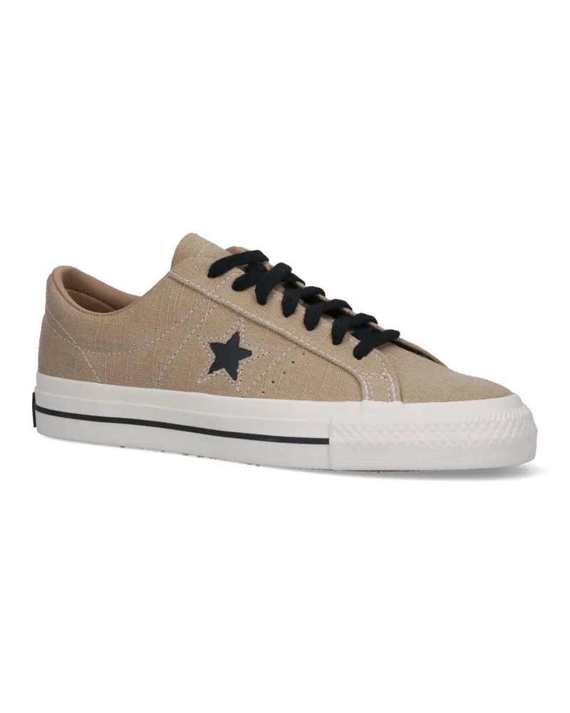 Converse Unisex Sneakers Beige Pelle Beige