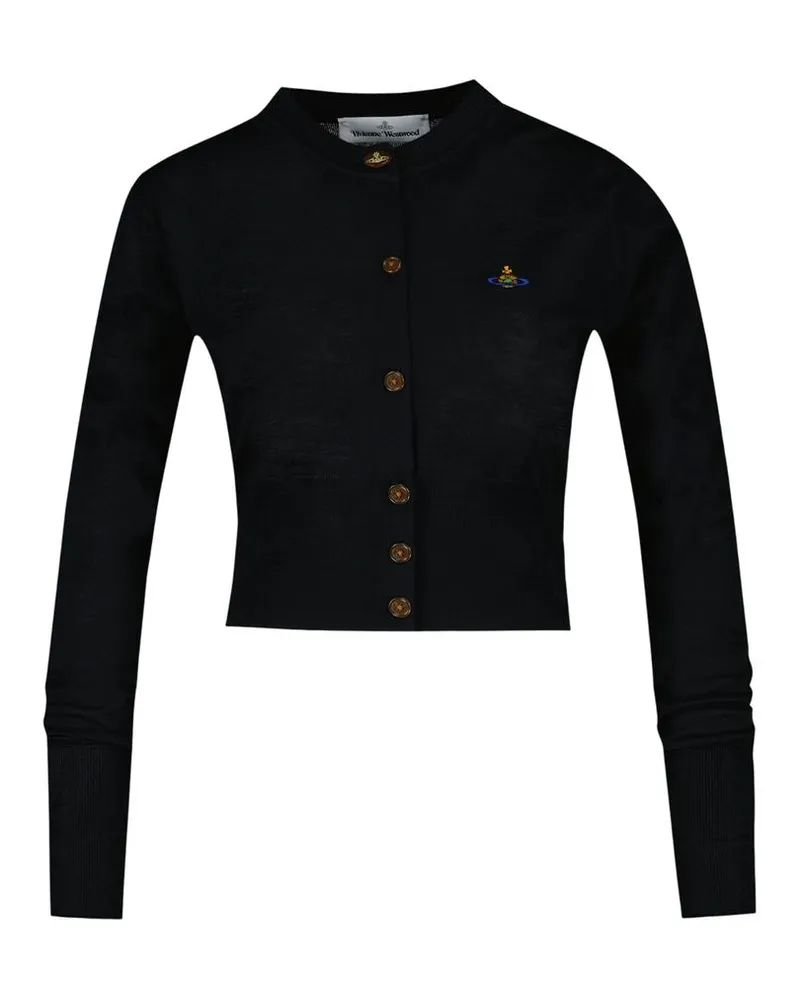 Vivienne Westwood Women's Bea Cardigan Black Wool Black