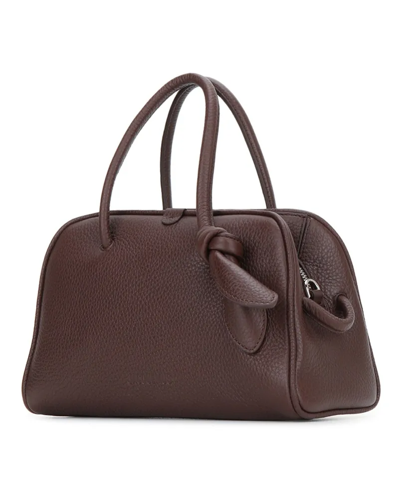 Jacquemus Petit Top Handle Bag — Brown Brown