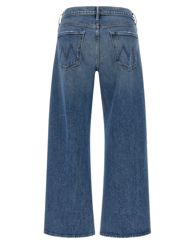 Mother Maven Flood Jeans — Blue Blue