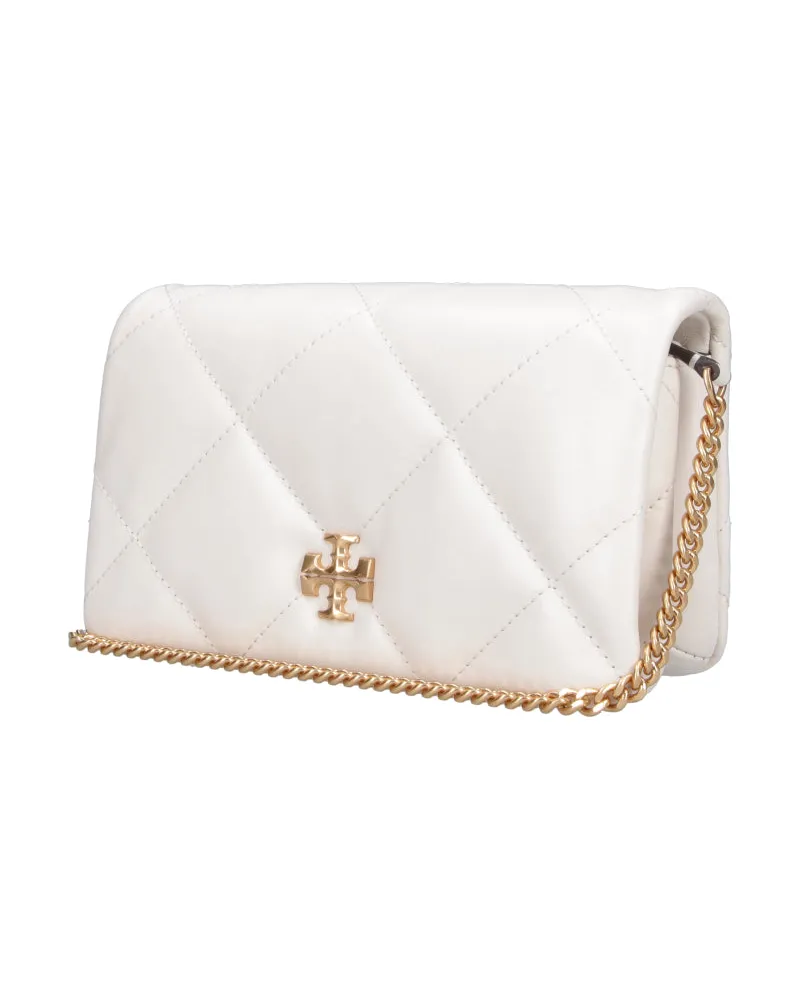 Tory Burch Women's Wallets White Cow Leather White