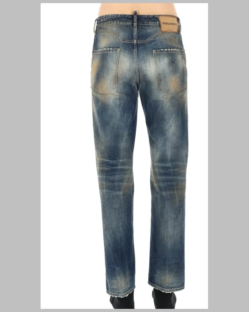 Dsquared2 Cinque Tasche Jeans — Blue Blue