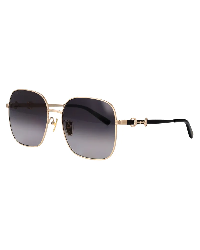 Gucci Women's Sunglasses Gg2053s Gold Metal Gold