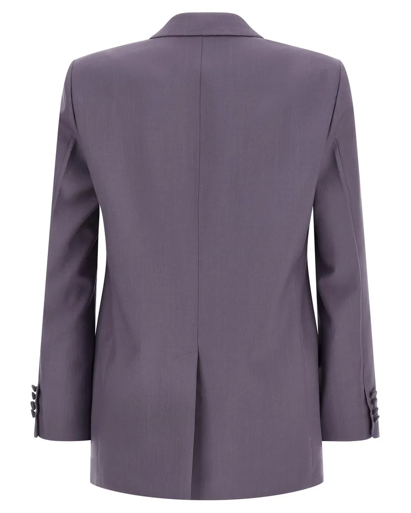 Gucci Men's Purple Wool Blazer Clothing Purple