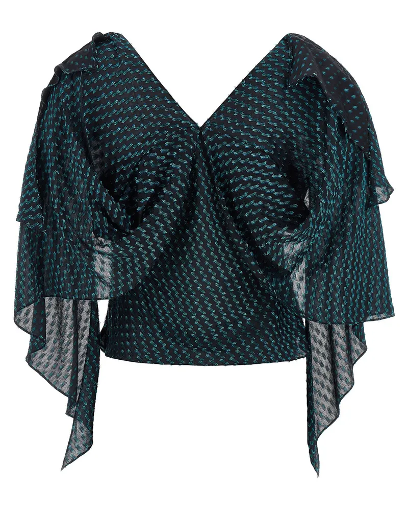 KIKO KOSTADINOV Plexus Blouse — Teal Teal