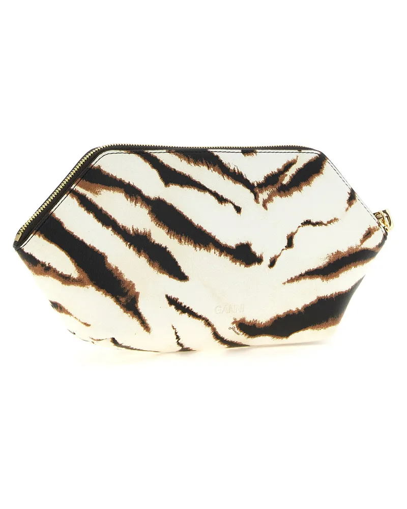 Ganni Bou Wallet — Cream Cream