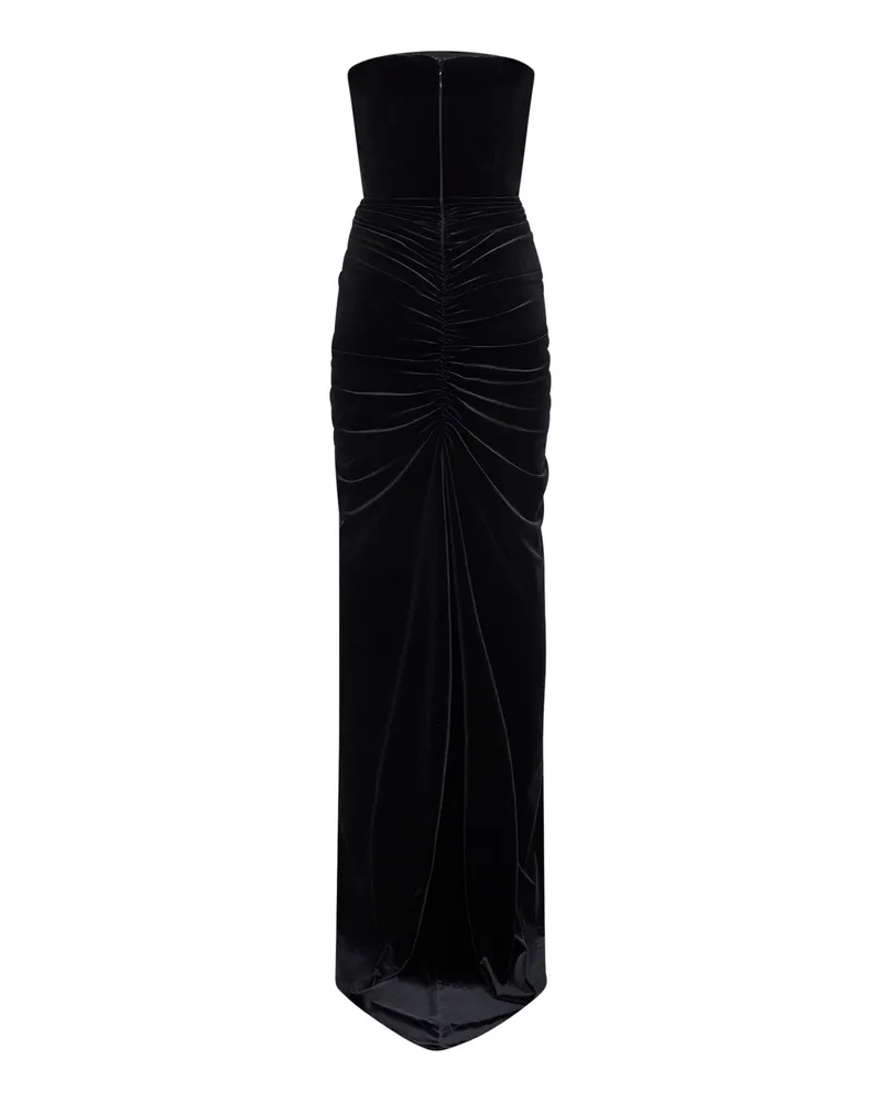 Alex Perry Women's Dress Velvet Black Polyester 