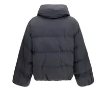 Women's Padded High-Neck Jacket Noir Viscose Down Coat