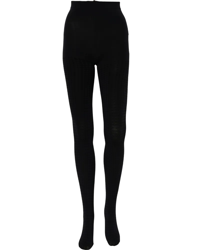 Dolce & Gabbana Nylon Tights — Black Black
