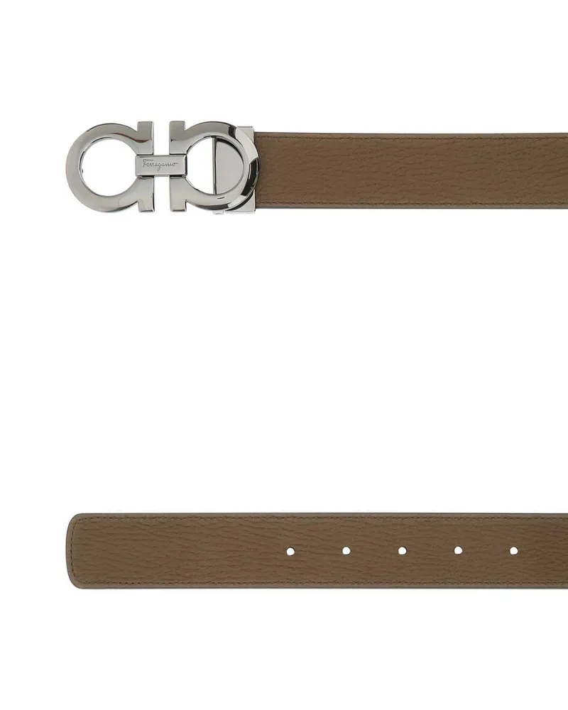 Ferragamo Brownsugarnero Cinture Belt Brown