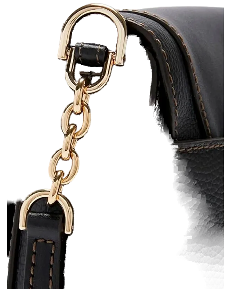 Furla Women's Black Leather Bags - Crossbody-Bags Black